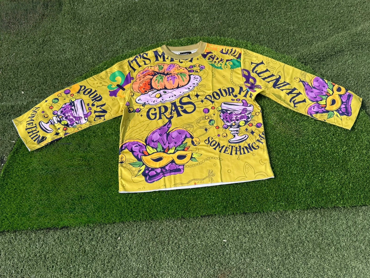 Mardi gras long sleeve